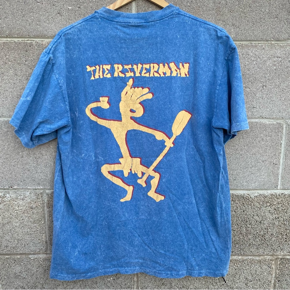 Vintage Colorado river the riverman single stitch shirt size large
